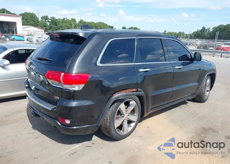 2015 Jeep Grand Cherokee Overland из США, поврежденный, VIN 1C4RJFCGXFC846840